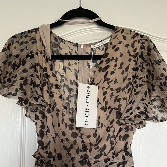 Saints + Secrets Ruffle Dress - Picture 3 of 3